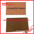 2014 high quality leather patches for clothing, garment label